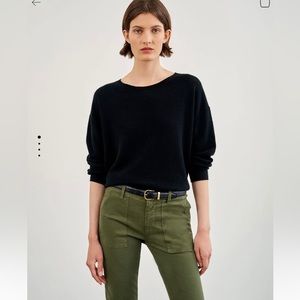 Nili Lotan Black Cashmere Sweater